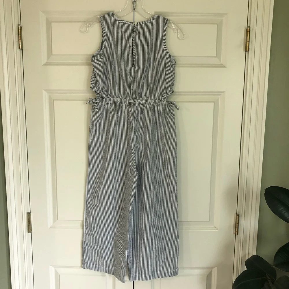 NWOT Carter’s Striped Seersucker Jumpsuit, Size 12